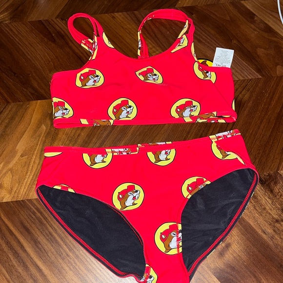 Swim | Girls Two Piece Buc Ees Bathing Suit Yl | Poshmark